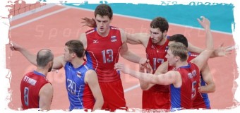 4-е место в группе занимают волейболисты России