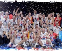 3-кратными чемпионами Европы стали испанские баскетболисты
