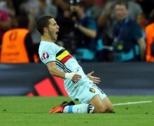 Евро-2016: венгры не выдержали напора бельгийской команды